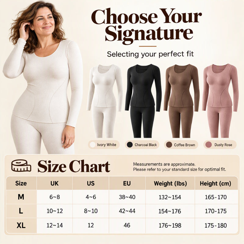 🧸Women's Seamless Self-Heating Thermal Underwear Set