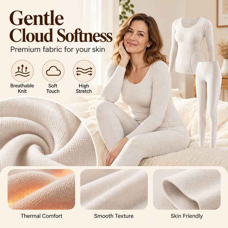 🧸Women's Seamless Self-Heating Thermal Underwear Set